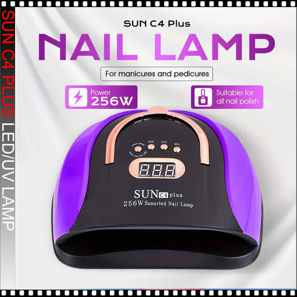 SUN C4 PLUS LED Lamp, Purple 256 Watt