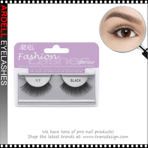 ARDELL Fashion/Glamour Lashes #117 Black