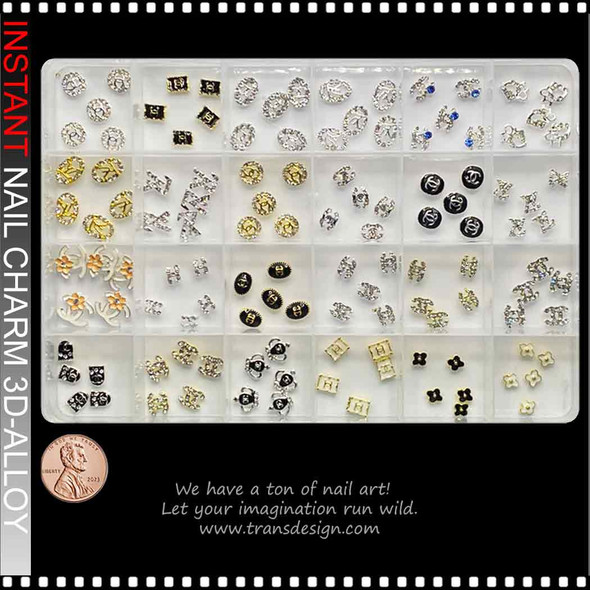 CHARM 3D-ALLOY 24 Brands Names Collection, 120/Case