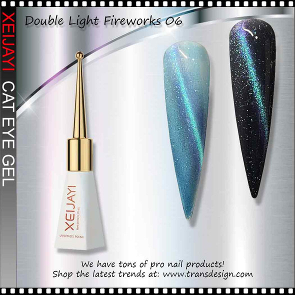 XEIJAYI CAT EYE Double Light Fireworks 06 #KG101-14 XEIJAYI CAT EYE Double Light Fireworks 06 #KG101-14