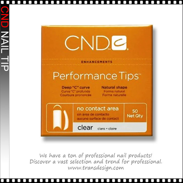 CND Refill Performance Tip, Clear 50 Tips CND Refill Performance Tip, Clear 50 Tips