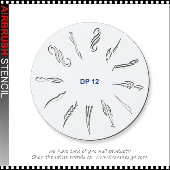 AIRBRUSH STENCILS Zigzag, Lightning, Modern, Elegant AIRBRUSH STENCILS Zigzag, Lightning, Modern, Elegant