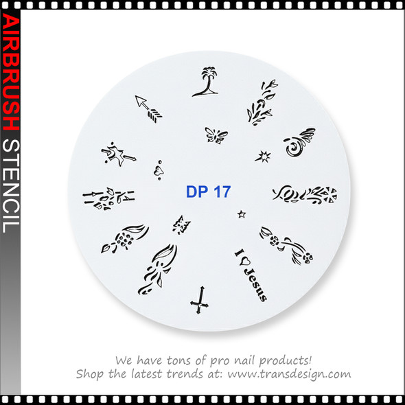 AIRBRUSH STENCILS I ❤️ Jesus, Palm tree, Floral swirls, Stars and arrows AIRBRUSH STENCILS I ❤️ Jesus, Palm tree, Floral swirls, Stars and arrows