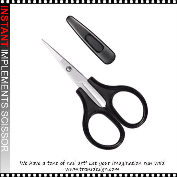 SCISSOR  Stainless Steel Precision Craft, 3.4" Length, Black SCISSOR  Stainless Steel Precision Craft, 3.4" Length, Black