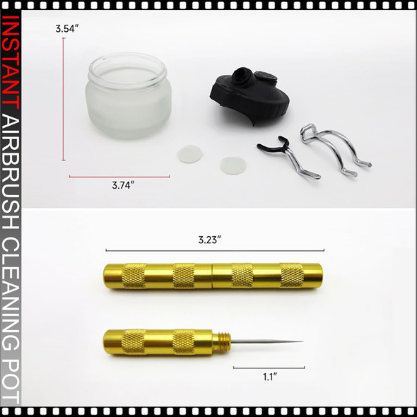 INSTANT Airbrush Clean Pot Kit