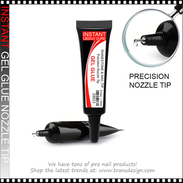 INSTANT UV/LED GEL Rhinestone & Charm Glue 0.5oz.