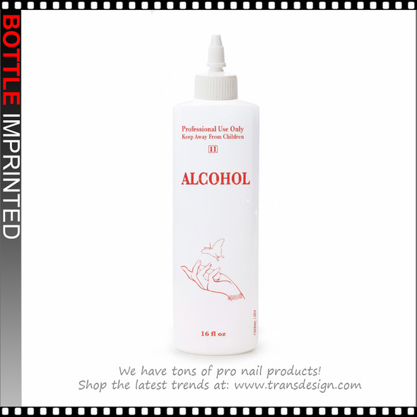 BERKELEY BOTTLE Imprinted 'ALCOHOL' with Twist Top Cap 16oz.