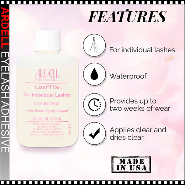 ARDELL LashTite Individual Eyelash Adhesive Dark Color 0.75oz.