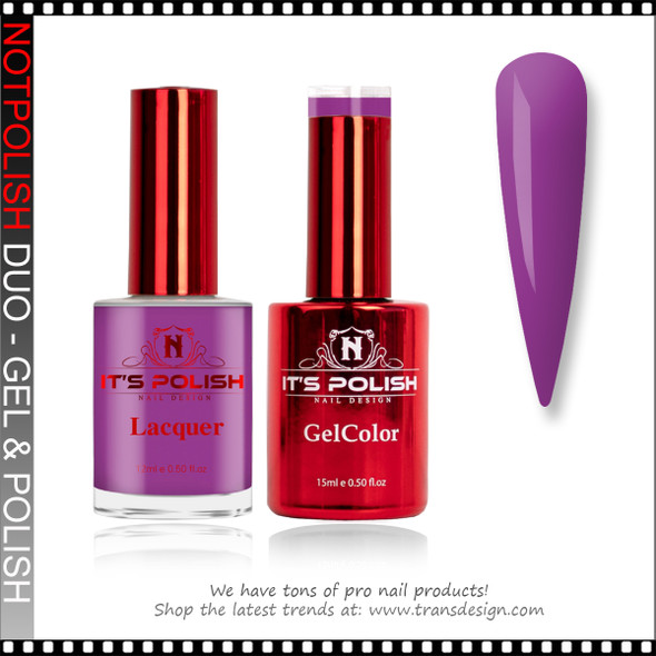 NOTPOLISH DUO GEL Smoked Purple 0.5oz.