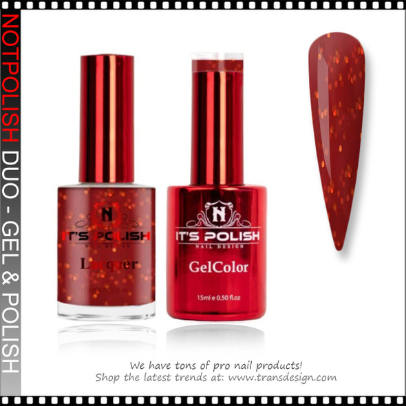 NOTPOLISH DUO GEL Hot Tamale 0.5oz.