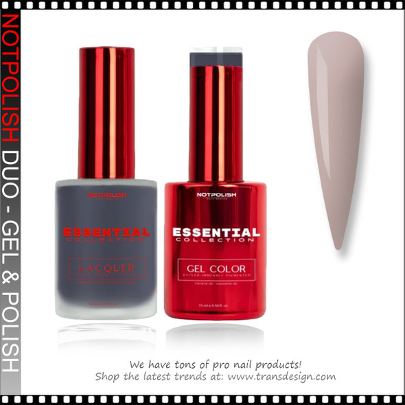 NOTPOLISH ESSENTIAL DUO Light Sparkle 0.5oz.