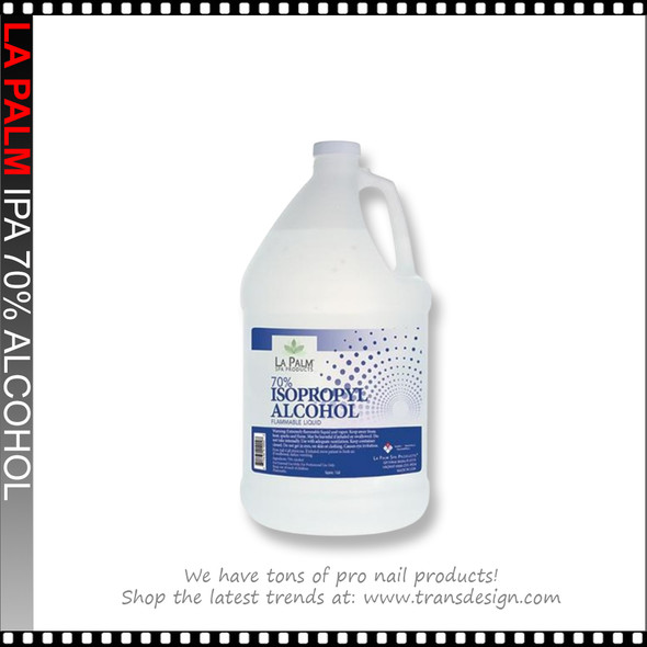 LA PALM IPA 70% Isopropyl Alcohol Gallon