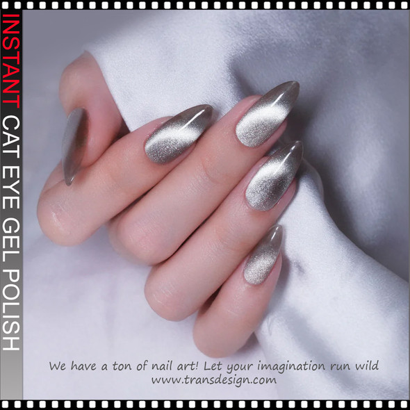 INSTANT CAT EYE GEL Silver 0.5oz.