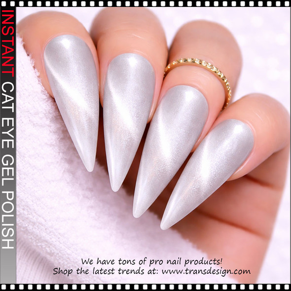 INSTANT CAT EYE GEL Crystal Silver 0.5oz.