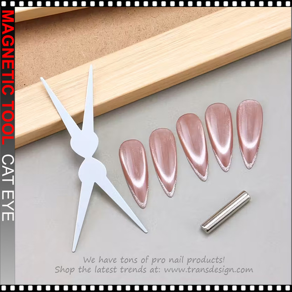 MAGNETIC TOOL Double Headed French Cat Eye 2/Set