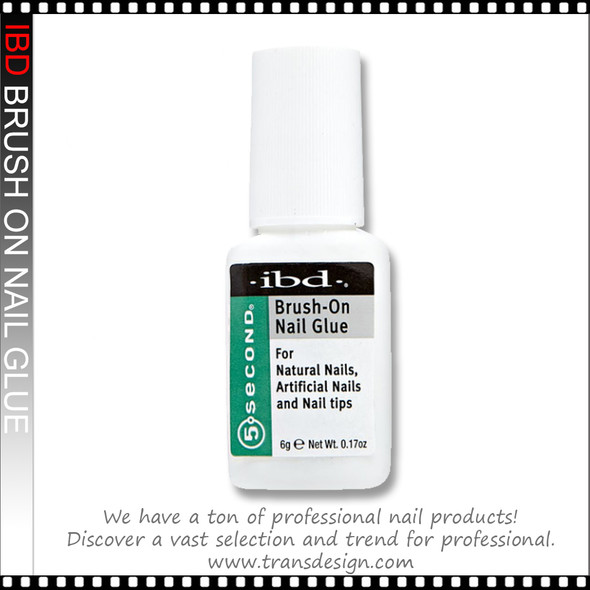IBD 5 Second Brush-On Nail Glue 6g