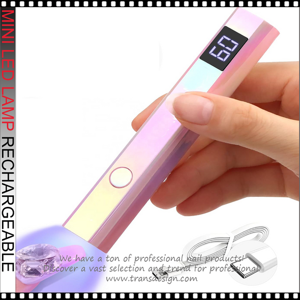 INSTANT UV/LED Portable Rechargeable Mini Light 12W,  Gradient