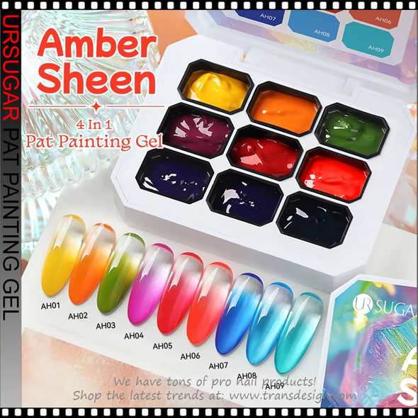 PAT PAINTING GEL AMBER SHEEN