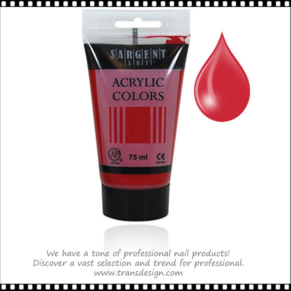 SARGENT ART Naptholene Carmine  2.5oz.