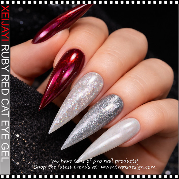 XEIJAYI SCEPTER BOTTLE CAT EYE  Laser broken diamond #KG104-01