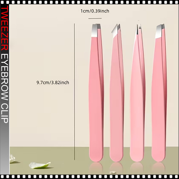 TWEEZER Stainless Steel Eyebrow Clip