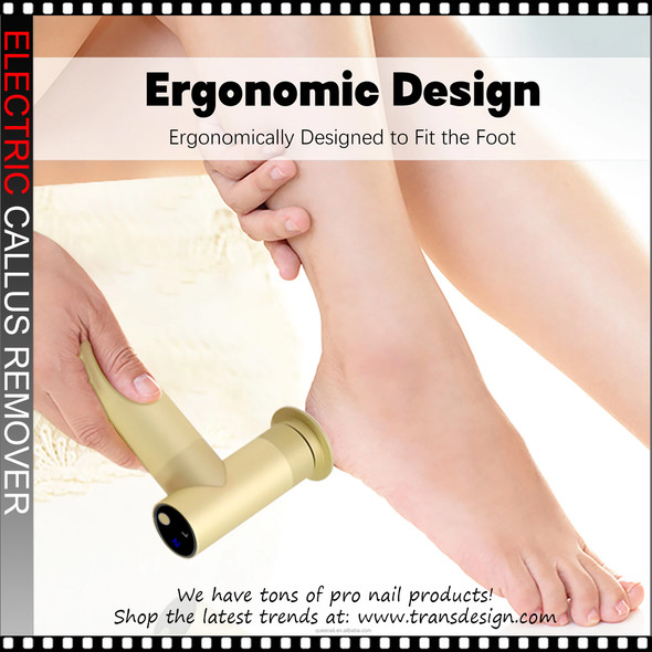 Rechargeable Electric Callus Remover FG10 - Golden