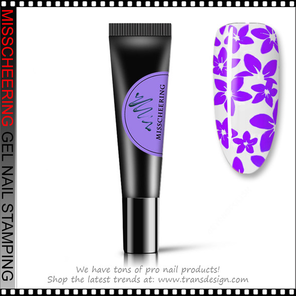 MISSCHEERING Stamping Gel Violet 8ml