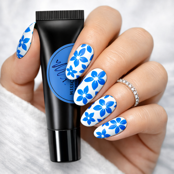 MISSCHEERING Stamping Gel Blue 8ml