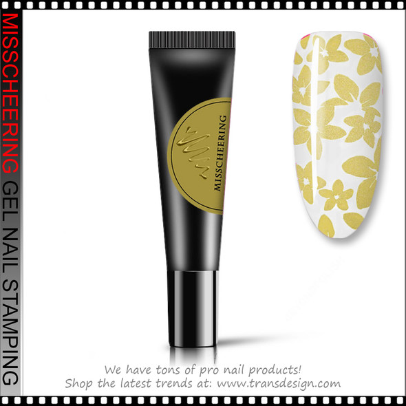 MISSCHEERING Stamping Gel Gold 8ml