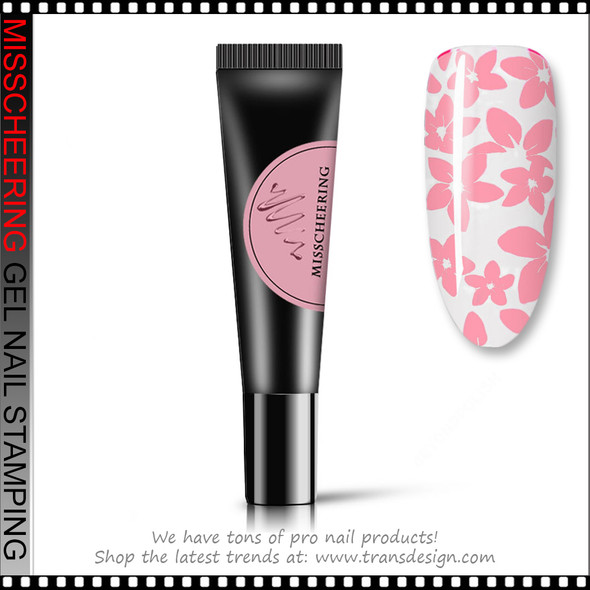 MISSCHEERING Stamping Gel Pink 8ml
