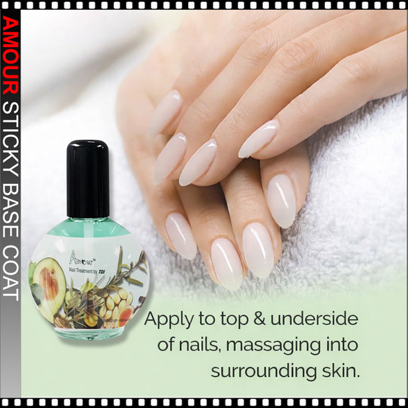 AMOUR Sticky Base Coat 2.5oz.