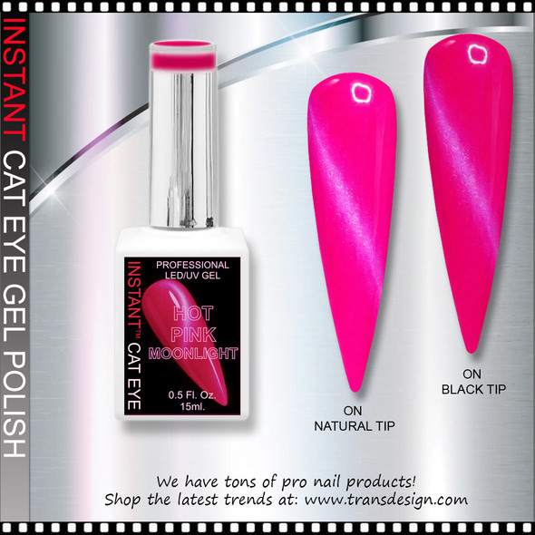 INSTANT CAT EYE GEL Hot Pink Moonlight 