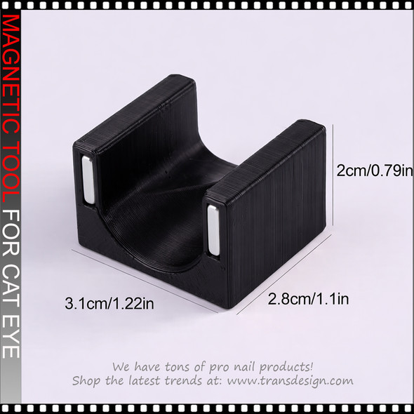 INSTANT Cat Eye 5D Magnet Tool, U-Shape, Black