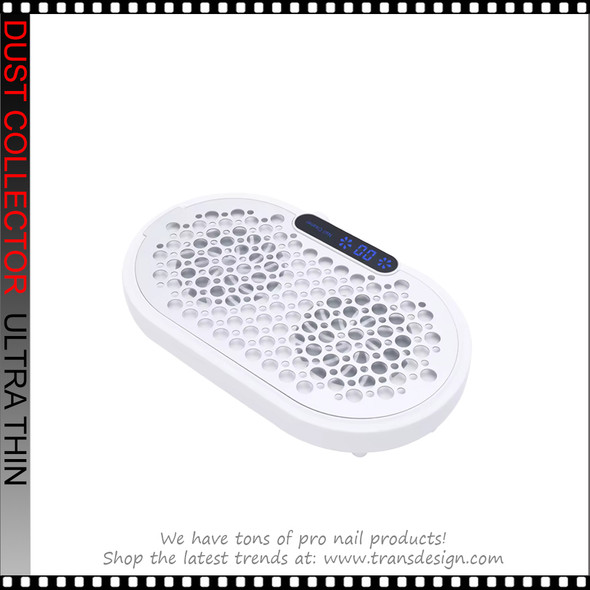 DUST COLLECTOR Ultra Thin, Strong Dual Brushless Fans, White