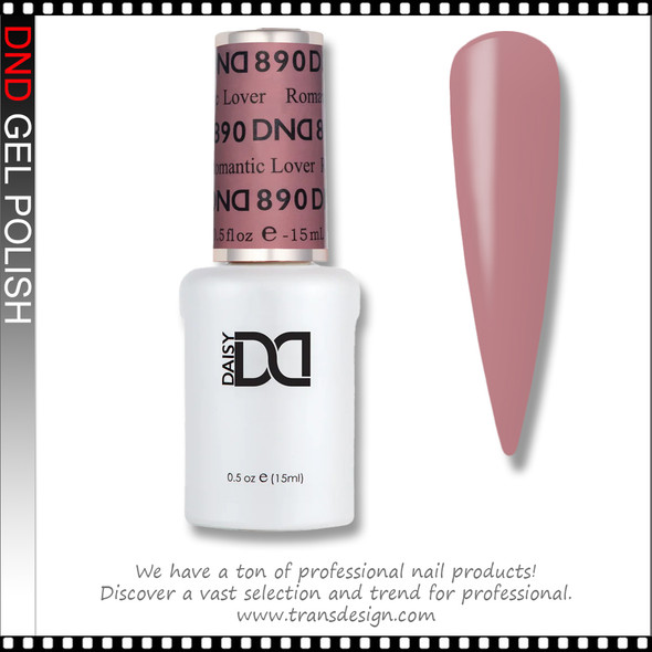 DND Gel Polish Lover Romantic #890