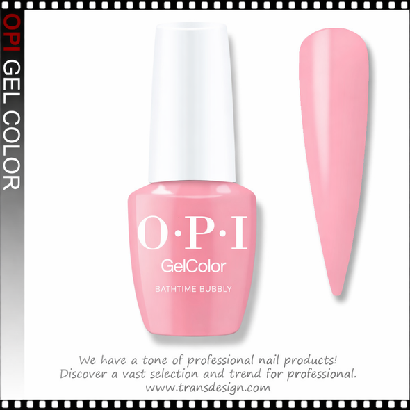 OPI GELCOLOR Bathtime Bubbly 0.5oz.