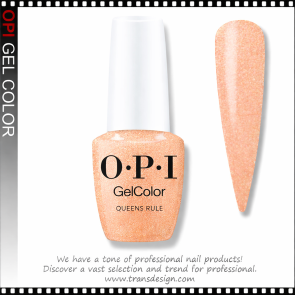 OPI GELCOLOR Queens Rule 0.5oz.