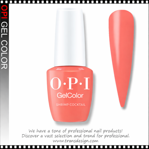 OPI GELCOLOR Shrimp Cocktail 0.5oz.