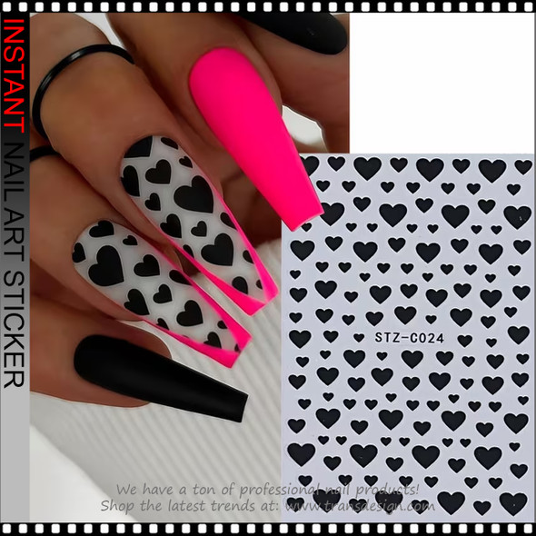 Love Stickers STZ-C024 Black