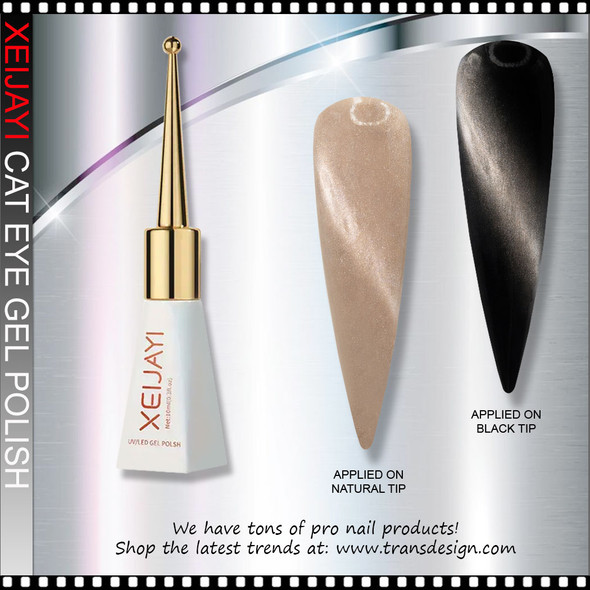 XEIJAYI SCEPTER BOTTLE CAT EYE Glass Beads, Dawn #07