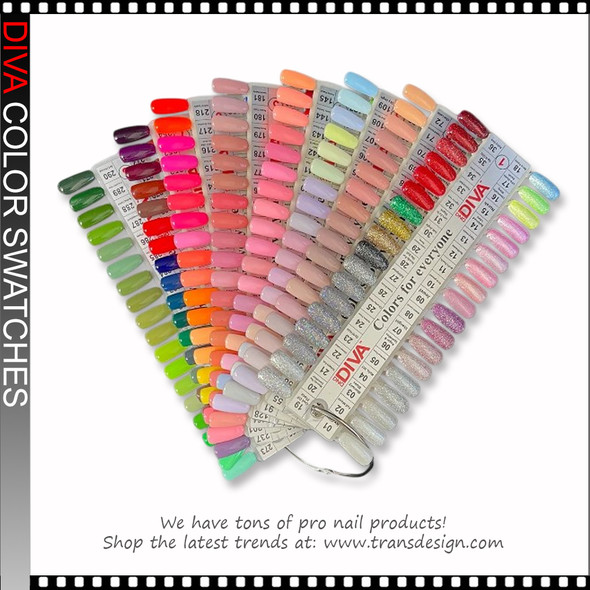 DIVA  Duo Swatch Sample Complete 8 Set/Pack