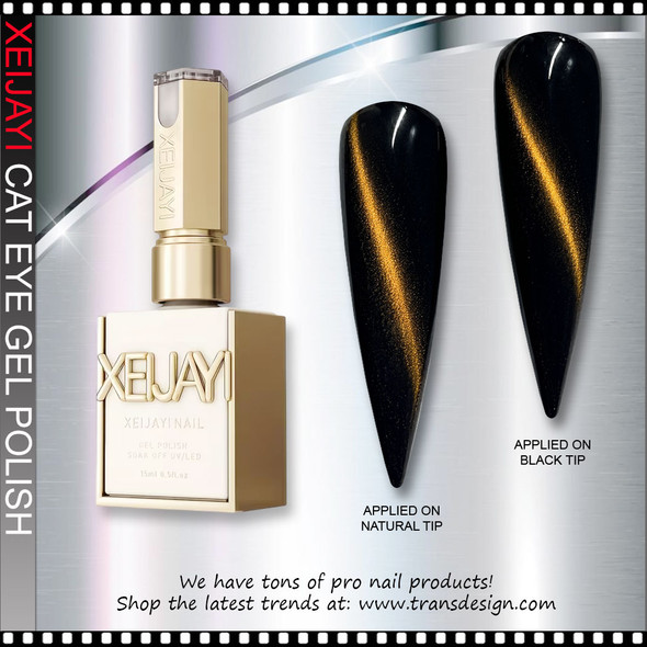 XEIJAYI FRAME  BOTTLES CAT EYE Golden Pearl