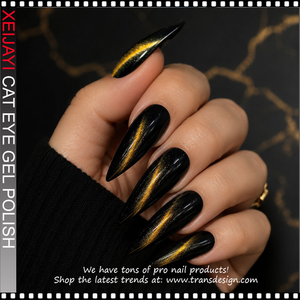 XEIJAYI FRAME  BOTTLES CAT EYE Golden Pearl