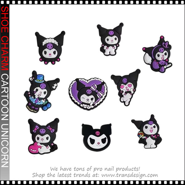SHOE CHARM Kuromi & Melody Additions 10/Pack