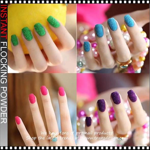 INSTANT Scarlet Red Velvet Flocking Powder 20ml/Jar