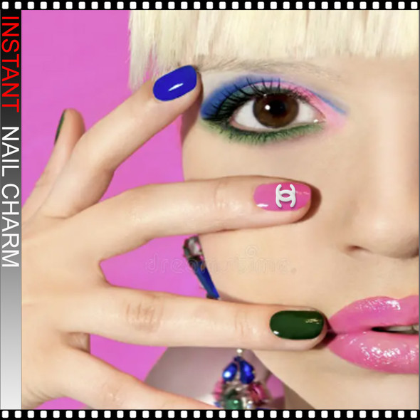 NAIL CHARM RESIN CHANEL Brands Name  12/Case #FF-20