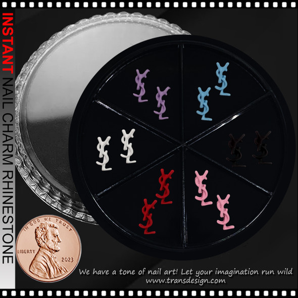 NAIL CHARM RESIN YVES SAINT LAURENT Brands Name 12/Case #FF-25