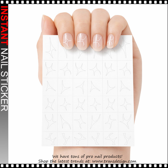 INSTANT Masking Sticker, Irregular Line Series