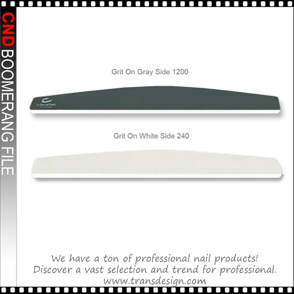 CND Boomerang File 240/1200 Grit 1/Pack