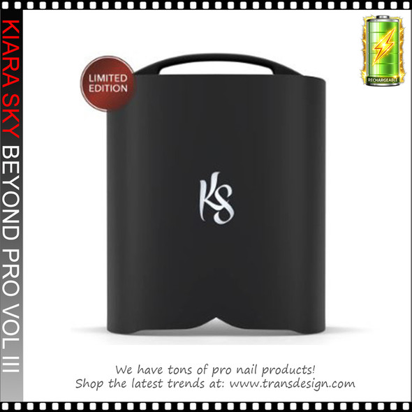 KIARA SKY Beyond Pro Rechargeable LED Lamp Vol. III - Black